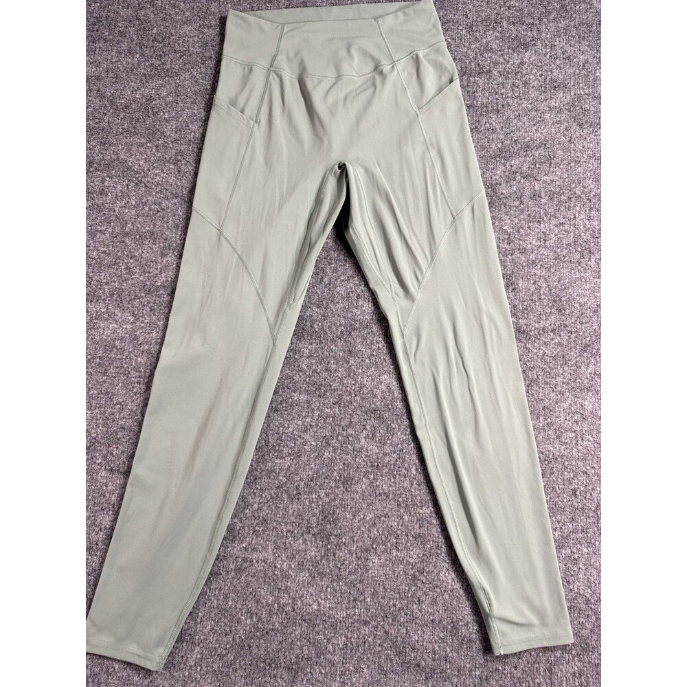 Gymshark Whitney Simmons Scrunch Butt Mesh Leggings – Eucalyptus Green– XS